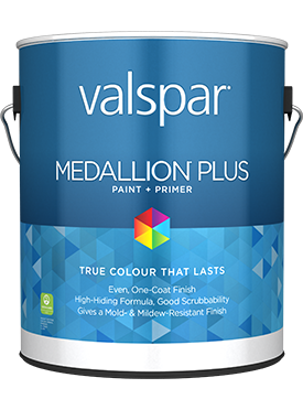 Gallon of Valspar MEDALLION PLUS INTERIOR PAINT+PRMER